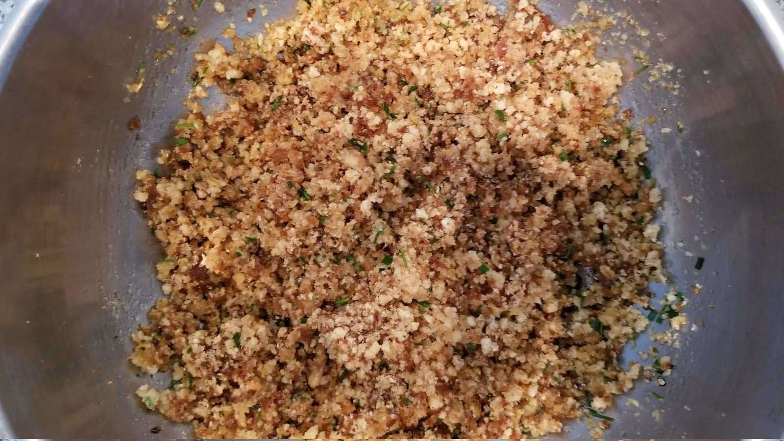 Home made breadcrumbs